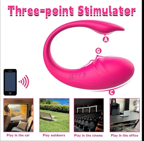 App - Controlled Vibrator for Women – G - Spot Wireless vibrator with Remote | PopX - POP X - ევროპული პოპერსი | სექს - შოპი | Poppers Sex - Toys - 