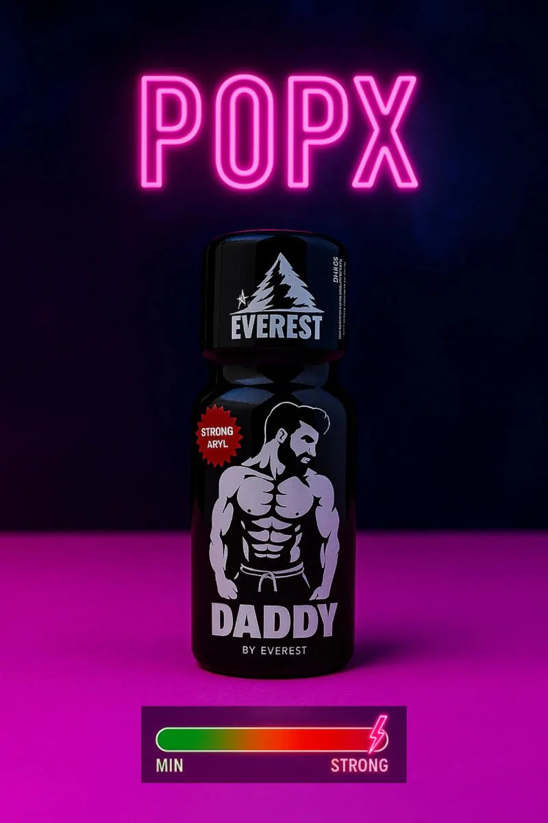 Everest Daddy 10ml - POP X - ევროპული პოპერსი | სექს - შოპი | Poppers Sex - Toys -