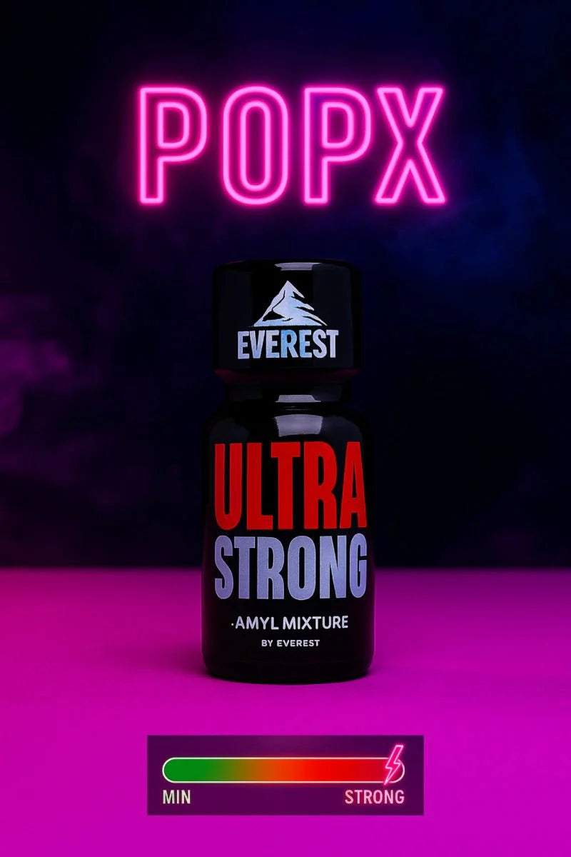 Everest Ultra Strong 10ml - POP X - ევროპული პოპერსი | სექს - შოპი | Poppers Sex - Toys -