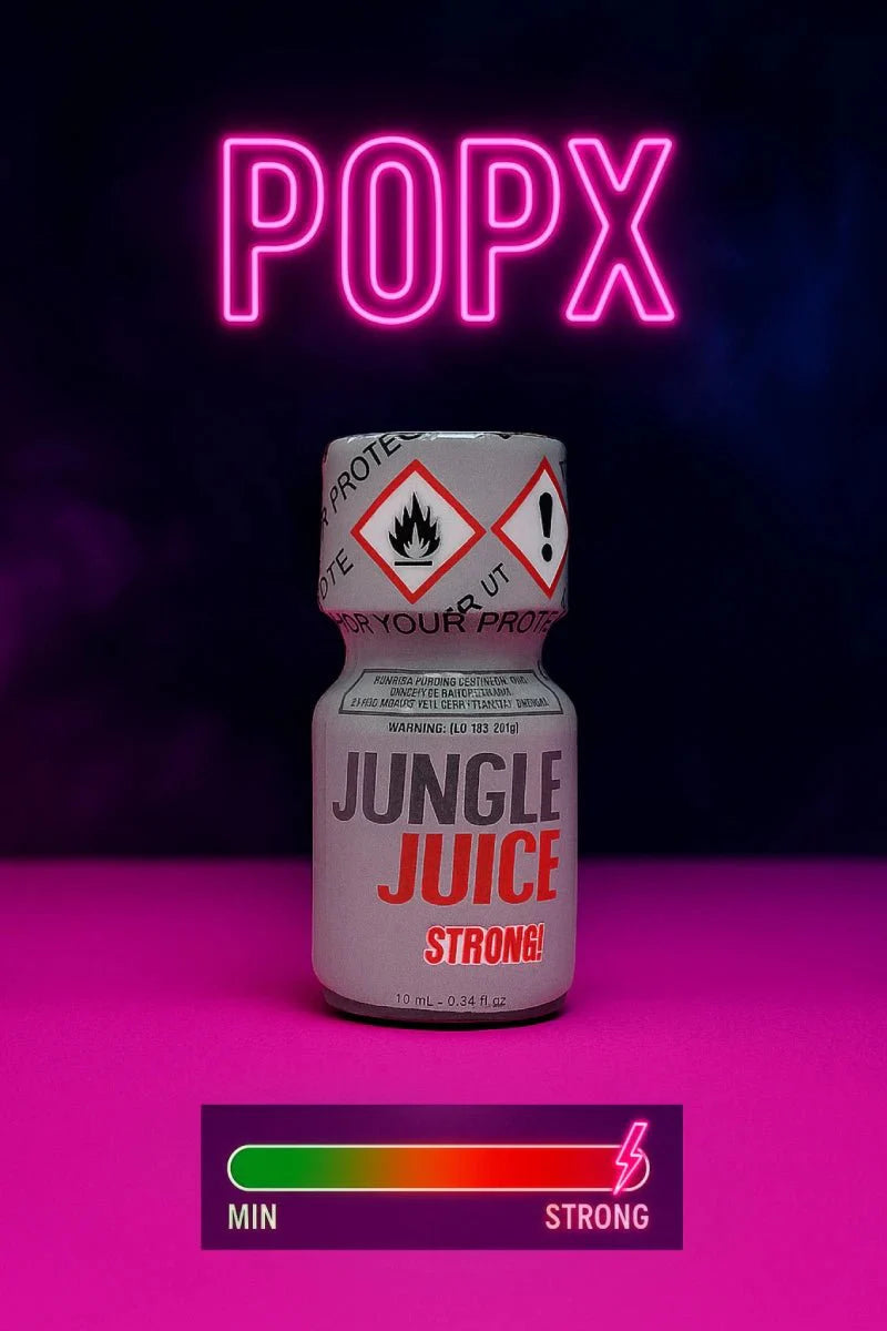 Jungle Juice Strong 10ml - POP X - ევროპული პოპერსი | სექს - შოპი | Poppers Sex - Toys -