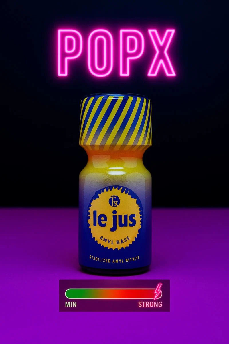Le Jus Amyl 10ml - POP X - ევროპული პოპერსი | სექს - შოპი | Poppers Sex - Toys -