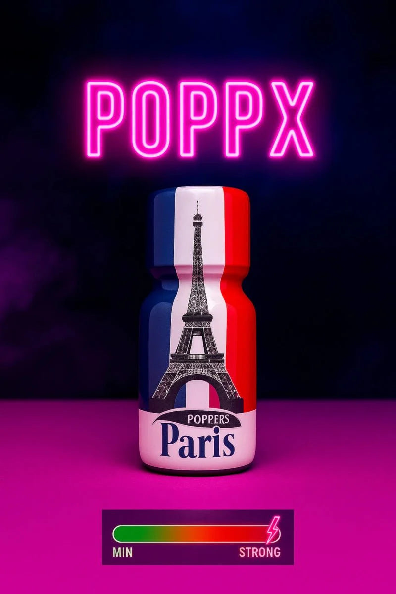 Paris Poppers 10ml - POP X - ევროპული პოპერსი | სექს - შოპი | Poppers Sex - Toys -