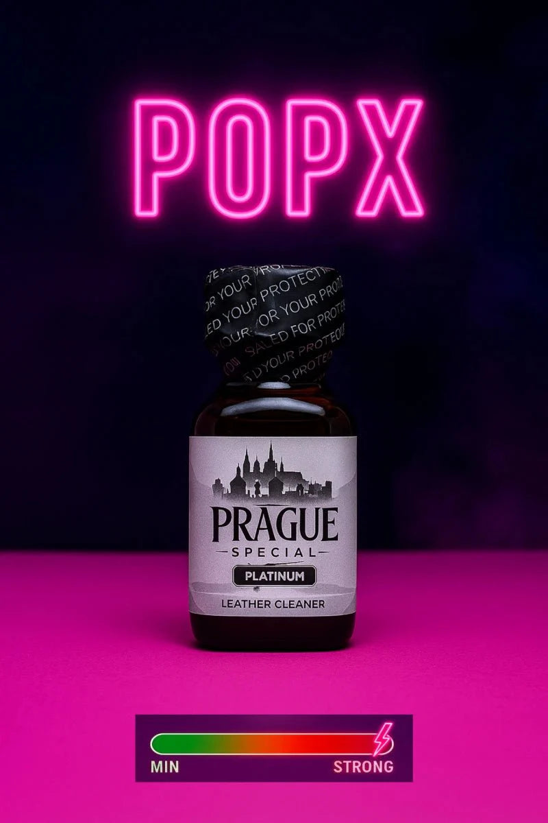 Prague Special Platinum 24ml - POP X - ევროპული პოპერსი | სექს - შოპი | Poppers Sex - Toys -