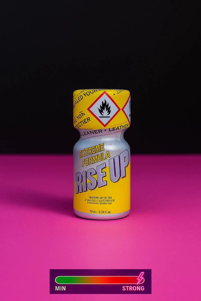 Rise Up Extreme 10ml - POP X - ევროპული პოპერსი | სექს - შოპი | Poppers Sex - Toys -